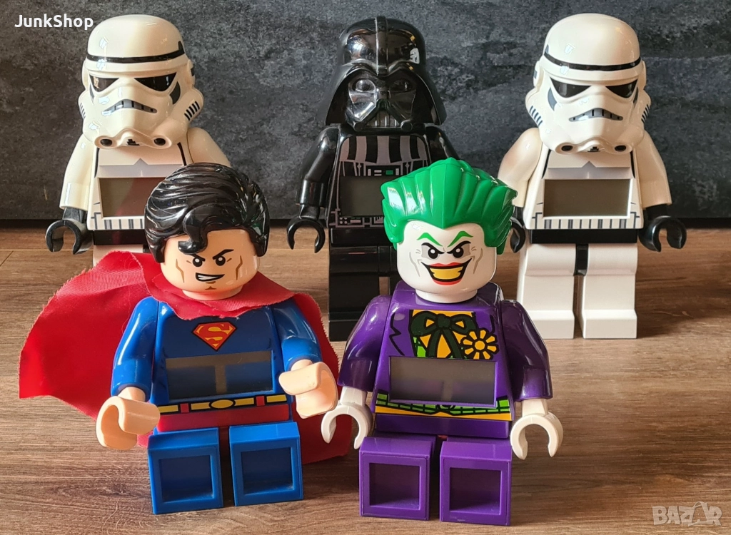 Оригинални LEGO часовници Star Wars и DC, снимка 1