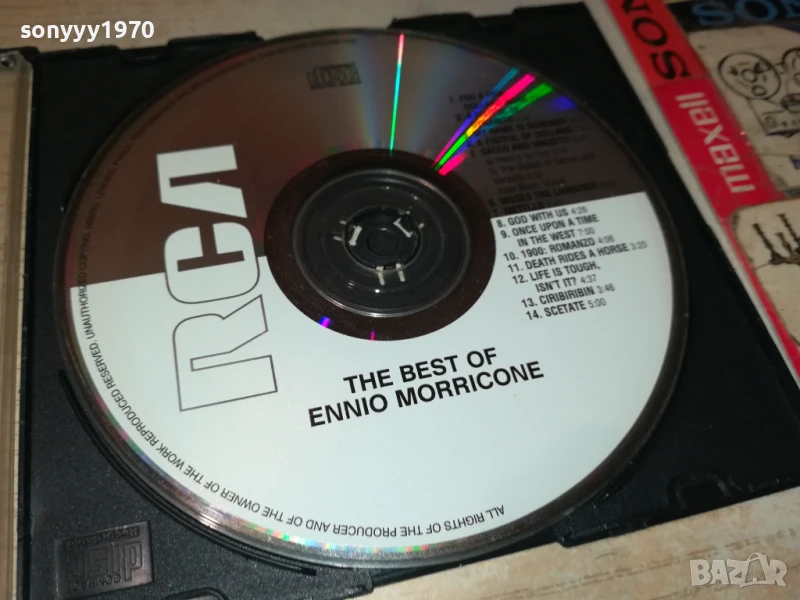 ENNIO MORRICONE CD 2907251031, снимка 1