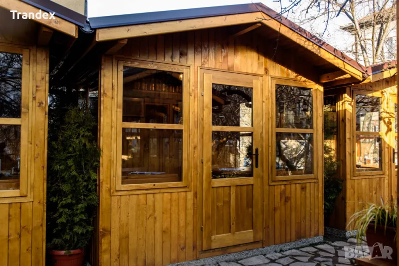 Сглобяеми дървени къщички / беседки, снимка 1