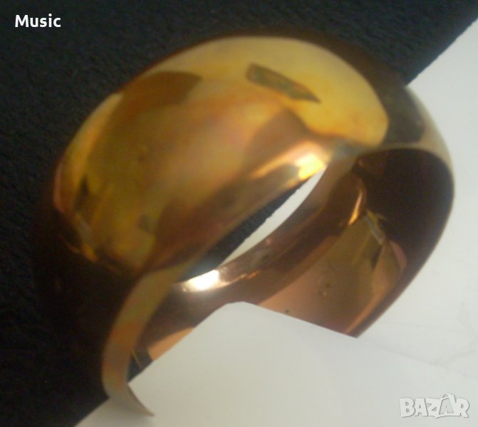 ПРЕДЛОЖЕТЕ ЦЕНА - Дамска метална гривна в златист цвят, снимка 1