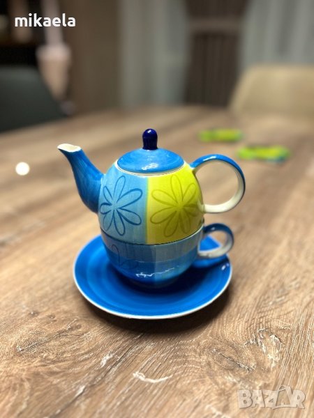 Комплект за чай каничка с чаша, снимка 1