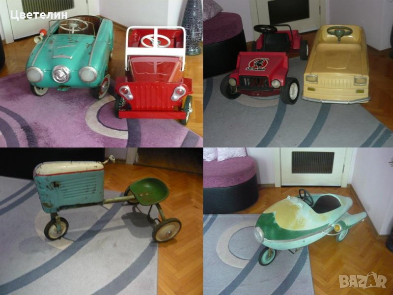 Търся/Купувам стари детски метлни коли с педали, снимка 1