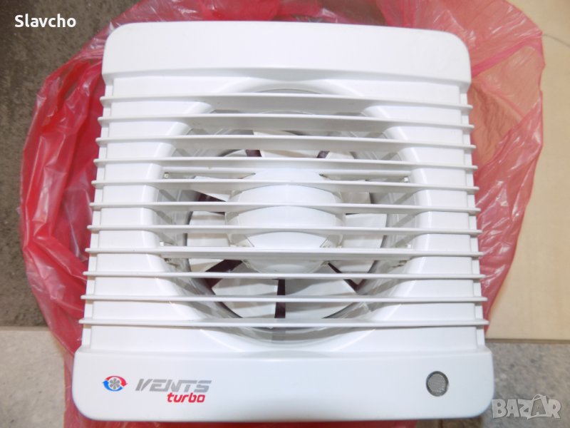 Вентилатор за баня или за кухня или средни помешения - VENTS-Turbo 125/232 кубични метра/час, снимка 1