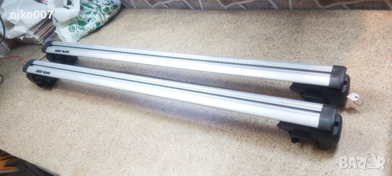 Mont blanc-универсални-греди-релси-багажник-автобокс-рейки, снимка 1