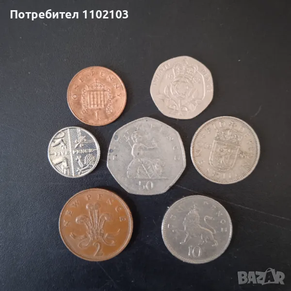 Монети от Англия 3, снимка 1
