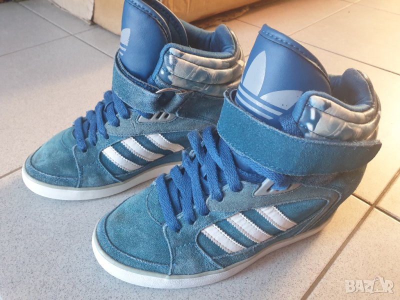 Кецове на платформа adidas, снимка 1