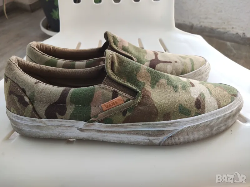 кецове Vans Classic Slip-On Washed Camo TC6D, снимка 1