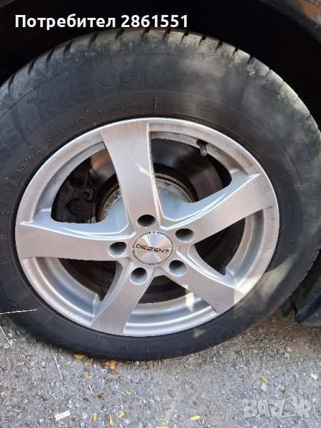 продавам джанти с гуми да бмв 16ки , снимка 1