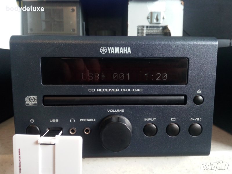 Yamaha CRX-040 ресийвър с компакт-диск, снимка 1