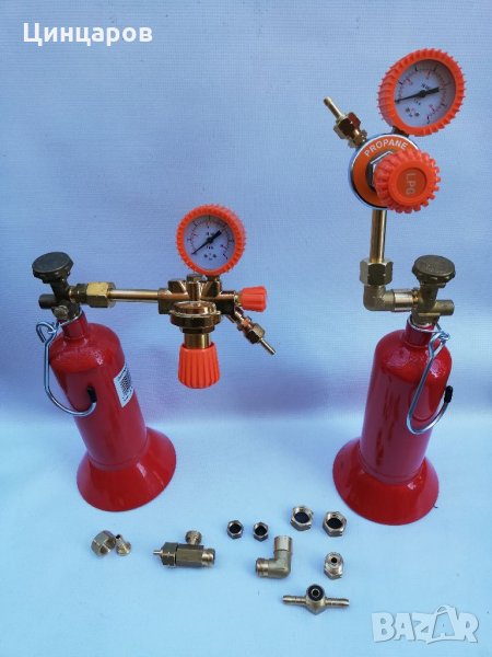Пропан-бутан ред.вентили,адаптери,преходи,гайки и др., снимка 1