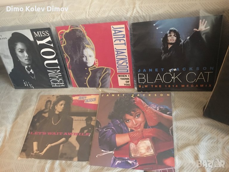 Janet Jackson колекция плочи 12”, снимка 1
