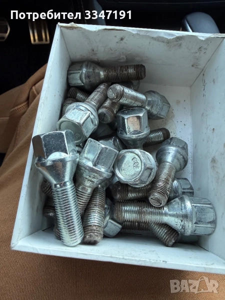 Болтове М12х1.25C Конус L40 ключ 19, снимка 1