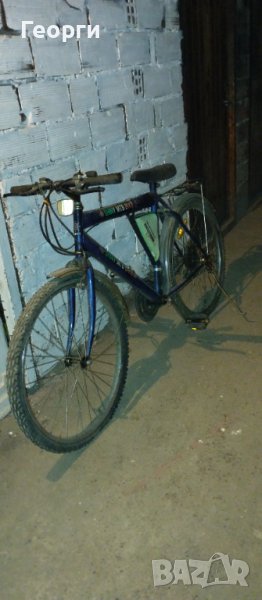 велосипед - колело с багажник и калници- за части, снимка 1