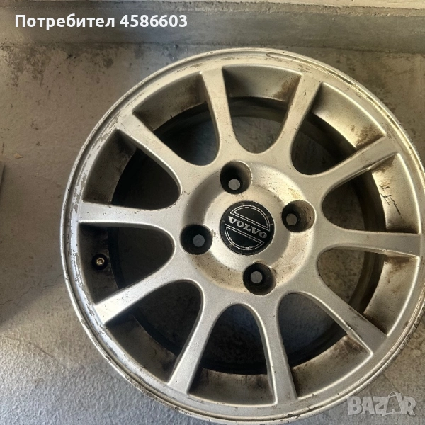 Алуминиеви джанти за Волво S40  2002 година, снимка 1