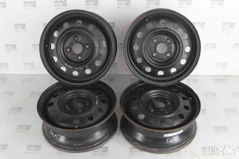 Стоманени Джанти 14 цола 4x100 за Suzuki Swift 5J ET45 (2004-2010) , снимка 1