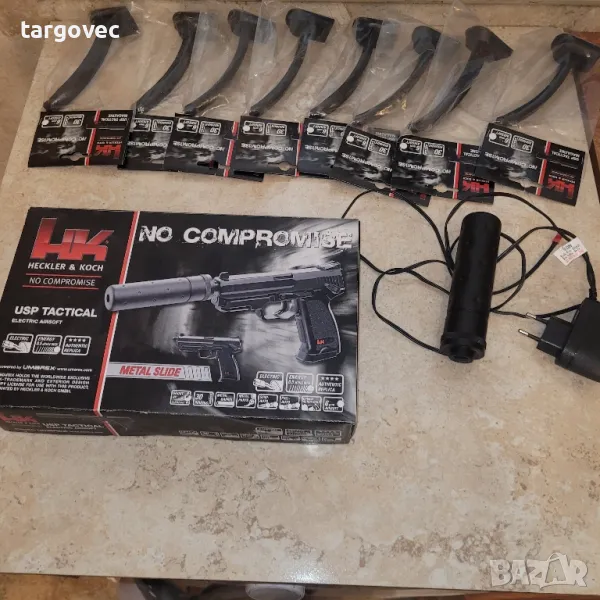 airsoft пистолет heckler & Koch електрически, снимка 1