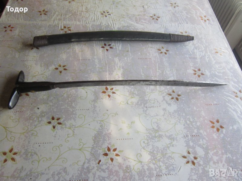  Ятаган зейбек гравюри датиран сабя шашка кама , снимка 1