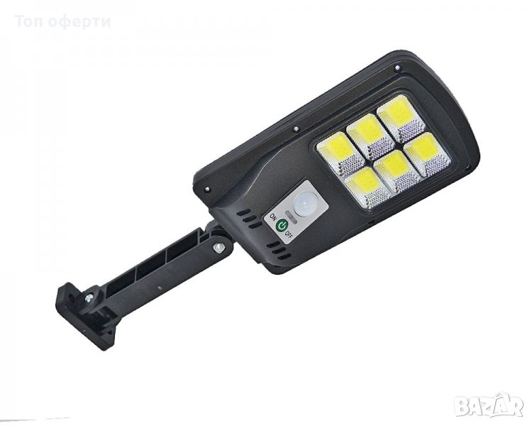 LED мини соларна лампа със сензор 3W 250lm IP54, снимка 1
