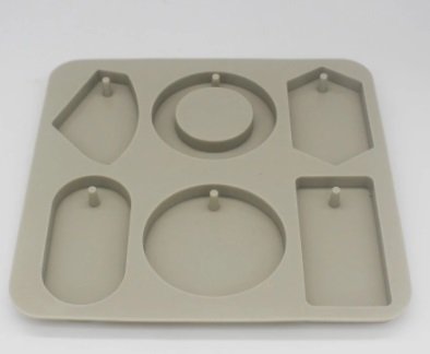 6 различни табели тагове етикети модел 2 силиконов молд форма шоколад гипс смола, снимка 1