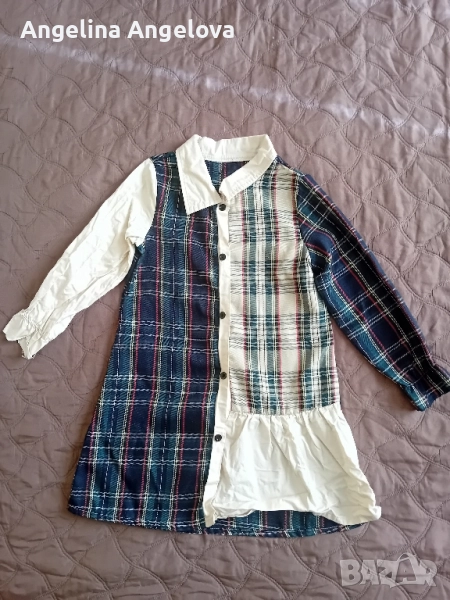 Рокля есен-пролет р-р 110/116см, снимка 1