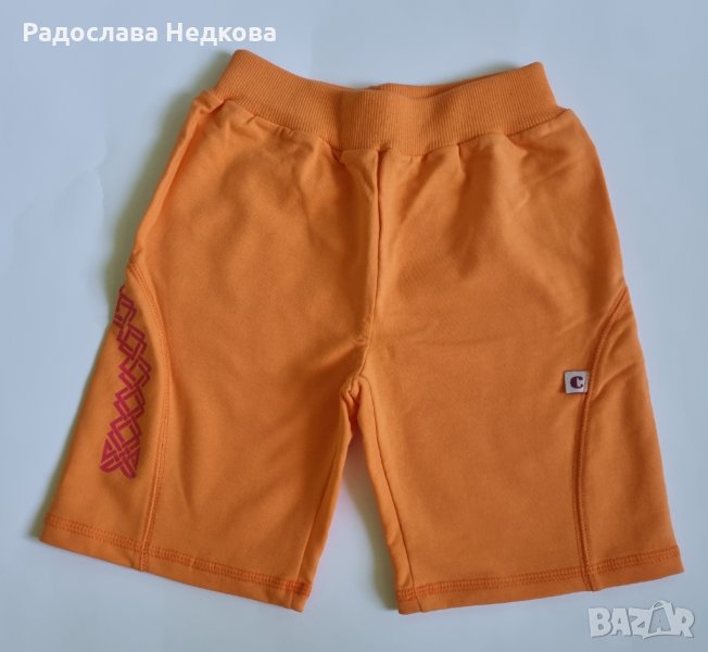 Оранжеви къси панталонки - 92,98,104 и 122 см, снимка 1