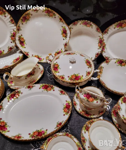 Сервиз за хранене Royal Albert,  Old County Rose , снимка 1