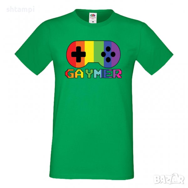  Мъжка тениска Gaymer 1 multicolor Прайд Празник.Повод,Изненада, снимка 1