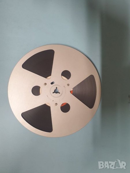 18см алуминиева магнетофонна ролка Ferrograph С лента. Добро състояние. , снимка 1