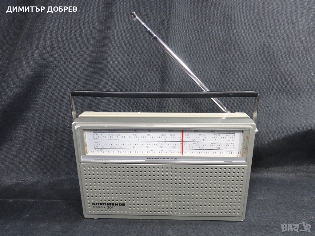 СТАР РЕТРО LW/MW/SW/FM ТРАНЗИСТОР РАДИО NORDMENDE ESSEX 2014, снимка 1
