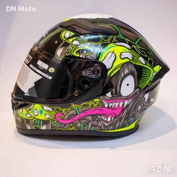 Каска за мотор пистов , скутер , ел. тротинетка др. ( Размер L 58-59 ), снимка 1