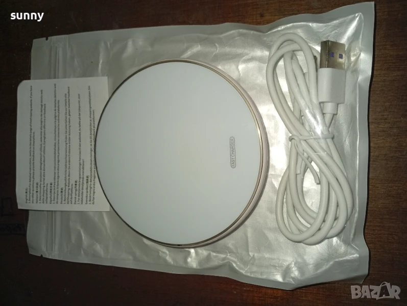 Зарядно безконтактно Iphone,, снимка 1