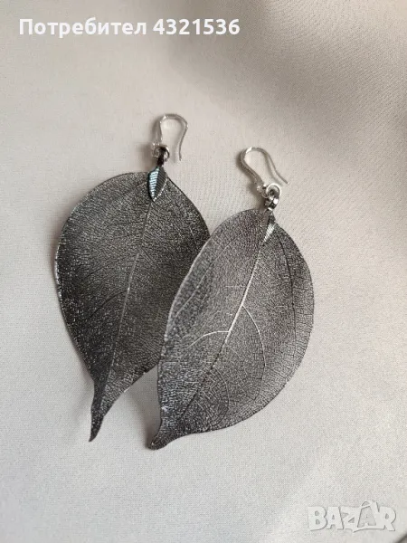 Обеци листа , снимка 1