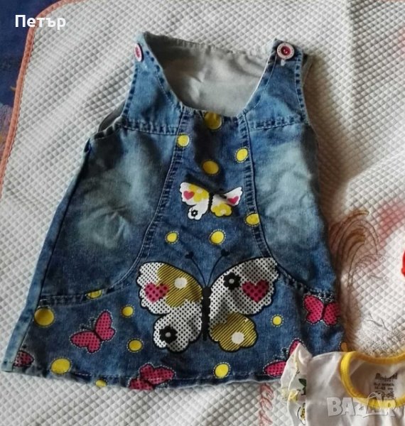 Рокличка за бебе 3-6 месеца, рокля за бебе, детски дрехи, снимка 1