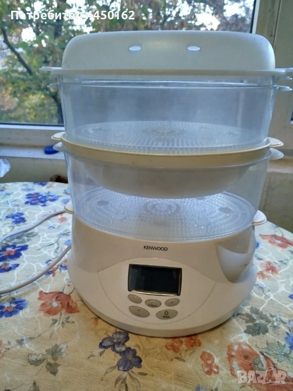 Уред за готвене на пара Kenwood, снимка 1