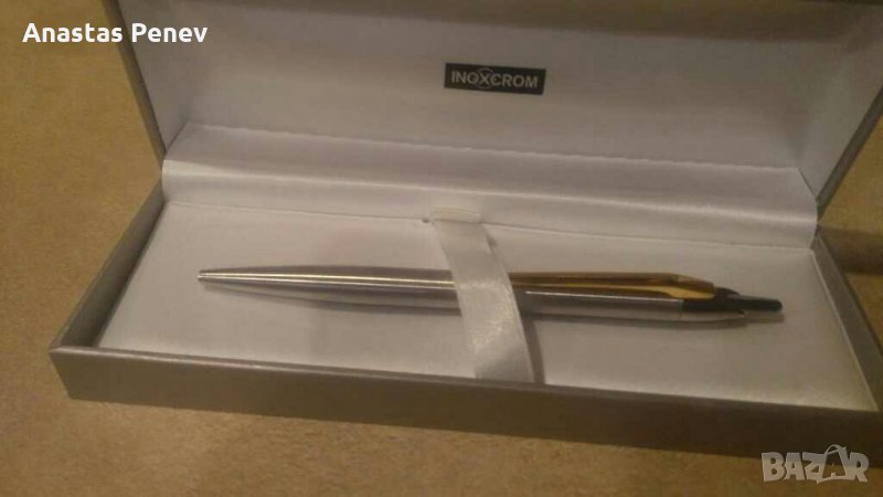 Нова луксозна химикалка "INOXCROM", снимка 1