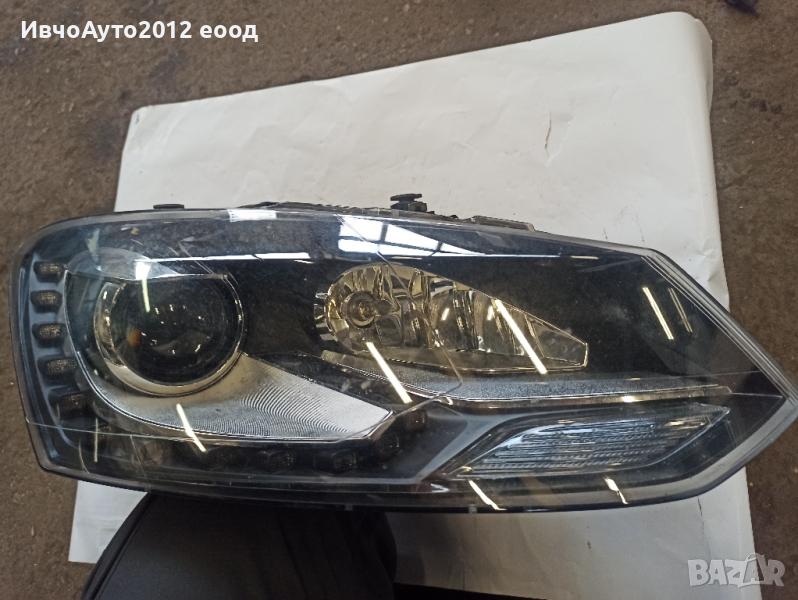 фар десен оригинален Valeo 6R1 941 040 D vw polo 09-18г Фолксваген поло , снимка 1