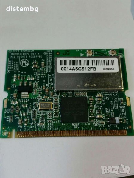 Безжична карта BCM4318MPG за Fujitsu Amilo A1655G, снимка 1