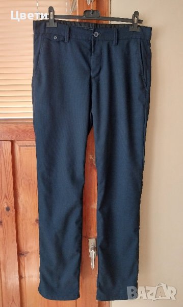 Тъмносин мъжки панталон, снимка 1