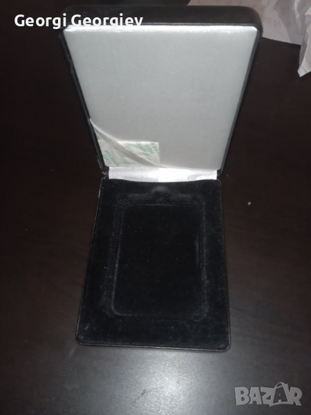 Луксозна кожена кутия за сертифицирана монета Leuchtturm, снимка 1