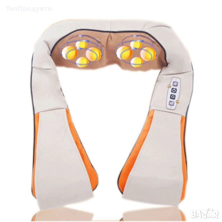 Шиацу масажор за врат и гръб, снимка 1