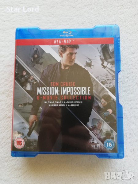 Колекция "Мисията невъзможна" 1-6 на BluRay - чисто нова, снимка 1