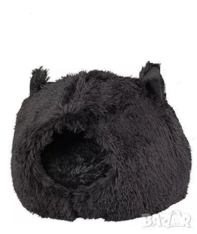 Плюшена kъща с уши  и играчка, снимка 1