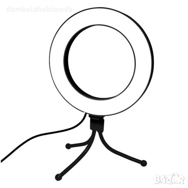 Лед ринг, Ring Light 48 LED със статив,3 цвята, 13 степени , снимка 1