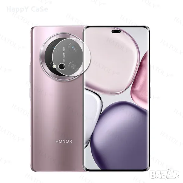 Honor Magic 7 Lite / 7 Pro / 3D 9H Стъклен протектор за камера, снимка 1