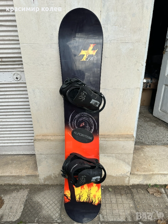 австрийски сноуборд "ALPENSTERN"/148 см./, снимка 1