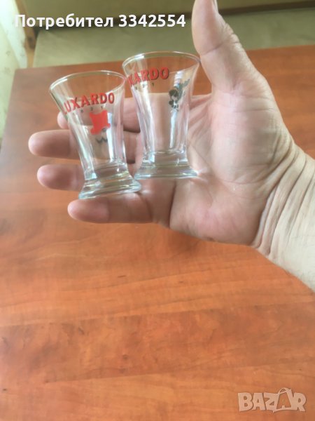 ЧАША СТЪКЛО ШОТ ТЕКИЛА РЕКЛАМНА-2 БР, снимка 1