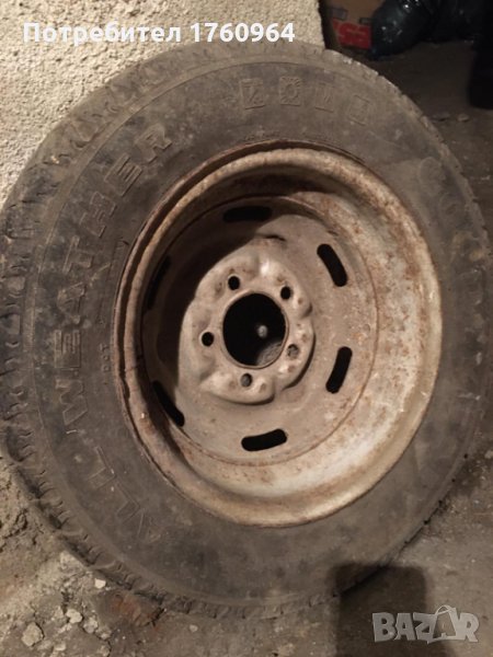 Джанта  с гума за Жигули , снимка 1