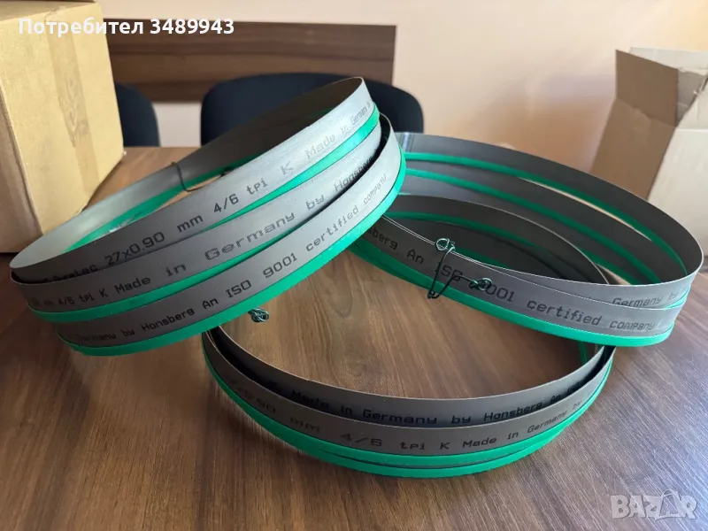 Биметални отрезни ленти, снимка 1