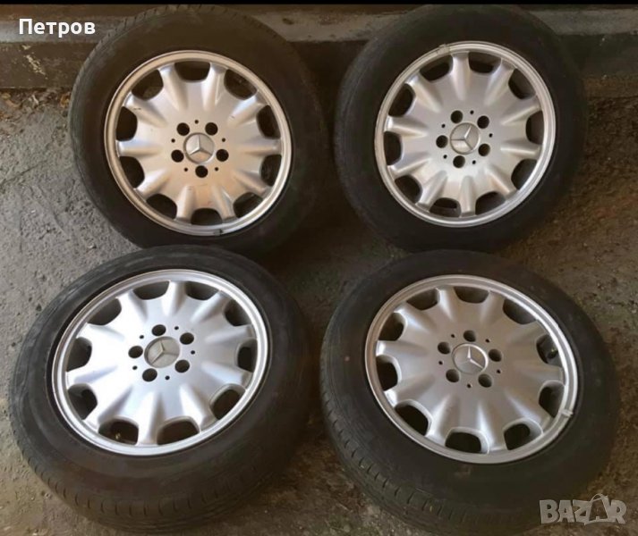 215 55 16 Mercedes джанти с гуми, снимка 1