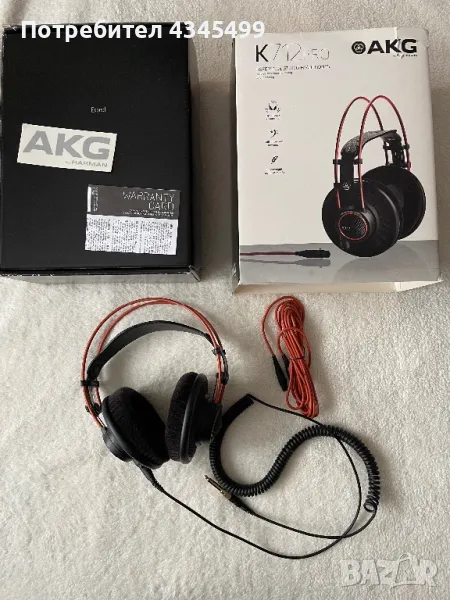 AKG K712 PRO слушалки, снимка 1